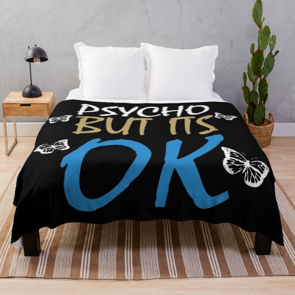 Item preview, Psycho But It's Ok - It's Okay To Not Be Okay - Black designed and sold by AJ-DesignCo.