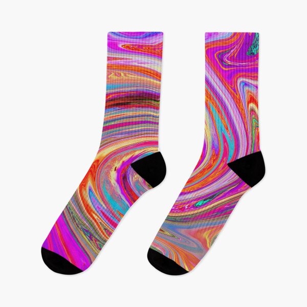Item preview, Colorful Rainbow Swirl Retro Abstract Design designed and sold by myrubiogarden.