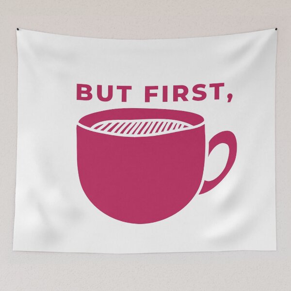 Item preview, But First, Coffee! designed and sold by loverosehazel.