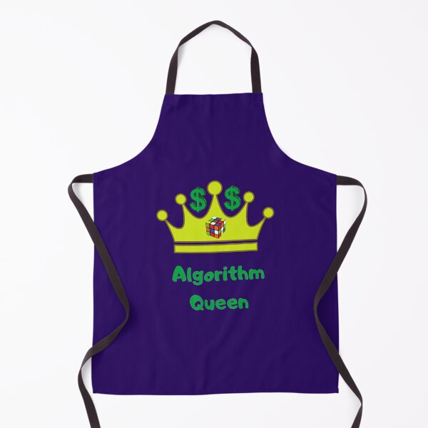 Item preview, Algorithm Queen Premium T-Shirt designed and sold by Swooncake Press.