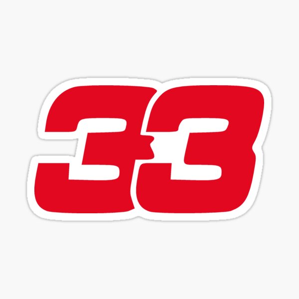 Namaak Gunst Thriller Max Verstappen 33" Sticker for Sale by Iscapus | Redbubble