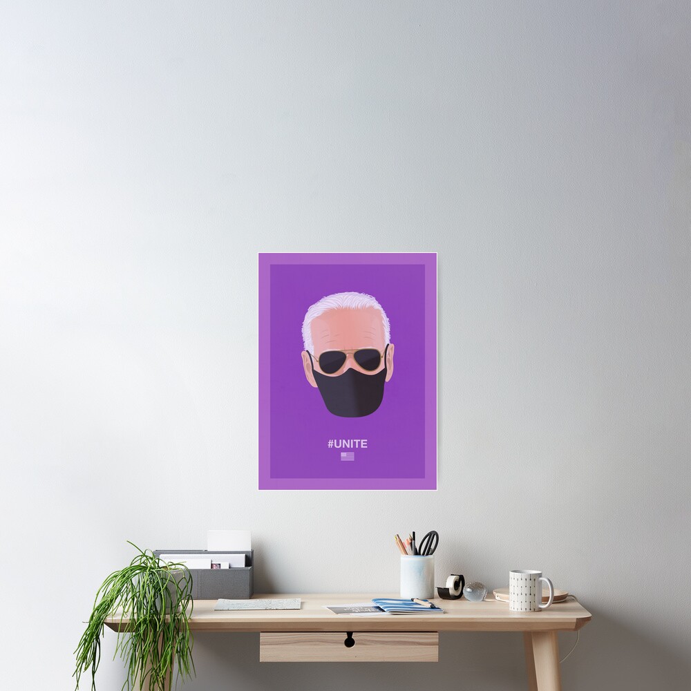 Joe Biden UNITE (violet) Poster