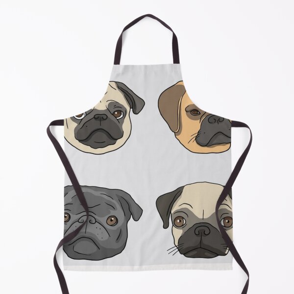 Item preview, Pug Dog Art Pugs puppy funny cute dogs designed and sold by Coolstuff4you71.