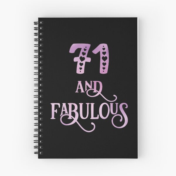 Item preview, Women 71 Years Old And Fabulous 71st Birthday Party design designed and sold by Grabitees.