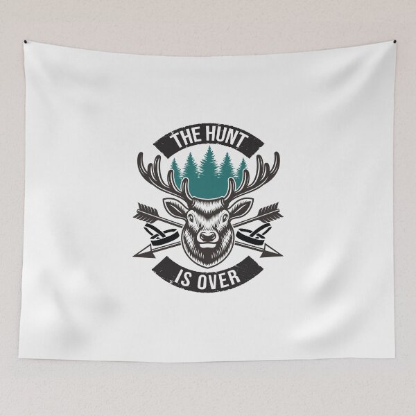 Item preview, The hunt is over! designed and sold by Cutebutfunny.