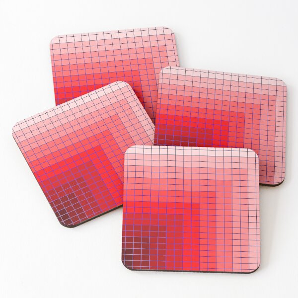 Item preview, Red Squares with Blue Borders designed and sold by ben-taylor1234.