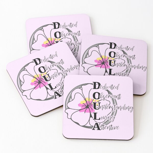 Item preview, Doula Midwife Flower Birth Labor Support Home Birth Natural Birth Coaches designed and sold by TopTeeShop.
