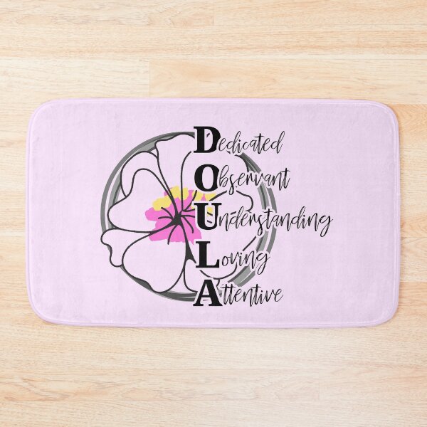 Item preview, Doula Midwife Flower Birth Labor Support Home Birth Natural Birth Coaches designed and sold by TopTeeShop.