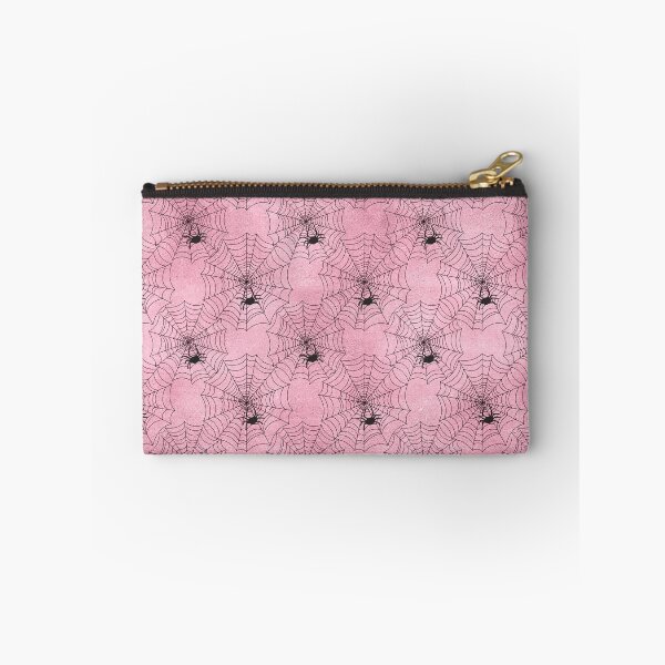 Artikelvorschau, Rosa Spinnennetz gemustertes Design entworfen und verkauft von The Cottage Cauldron.