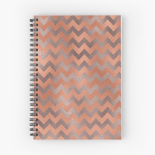 Item preview, Copper and Silver-Gray Shinny Chevron designed and sold by BloomCatB.
