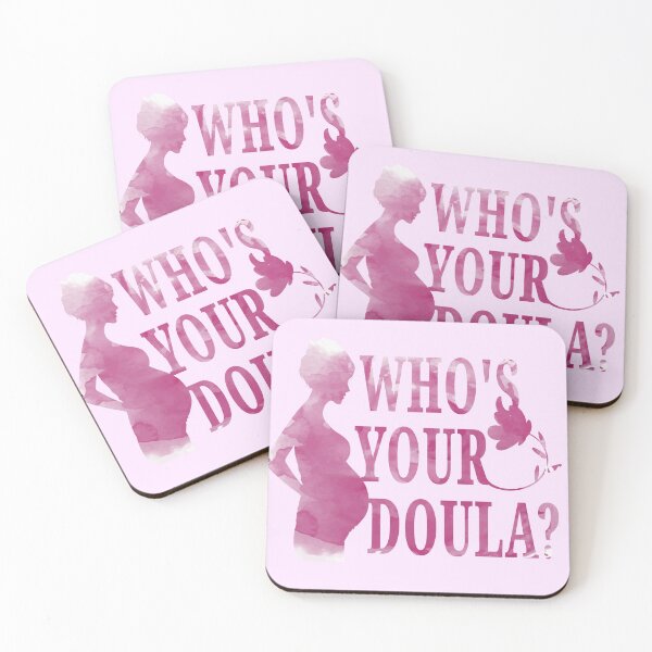 Item preview, Funny Who's Your Doula Midwife Flower Birth Labor Support Home Birth Natural Birth Coaches designed and sold by TopTeeShop.