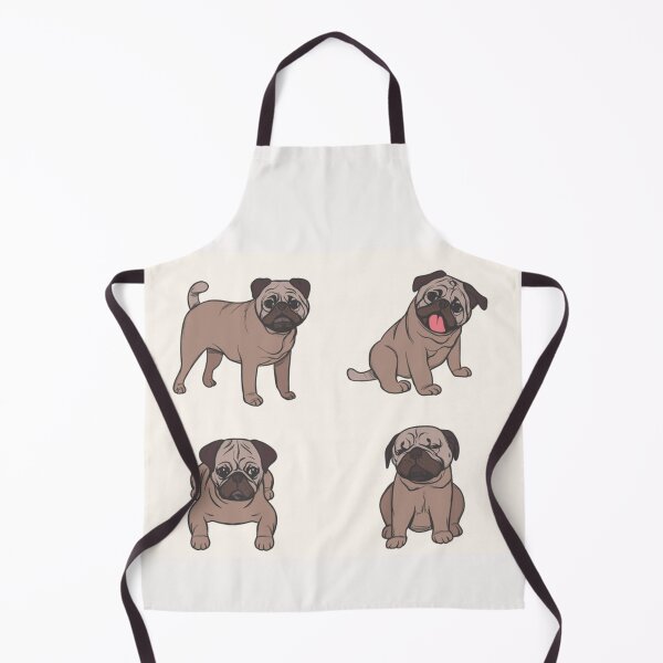 Item preview, Pug Dog Art Pugs puppy funny cute dogs designed and sold by Coolstuff4you71.