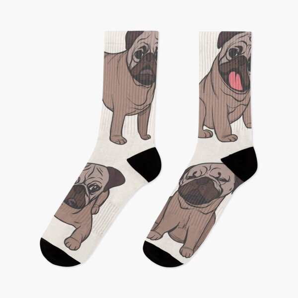 Item preview, Pug Dog Art Pugs puppy funny cute dogs designed and sold by Coolstuff4you71.
