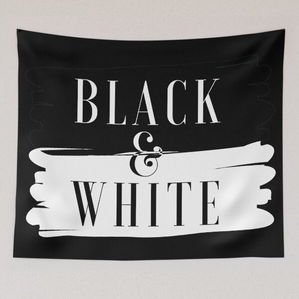 Item preview, Both Black and White designed and sold by Colorful Misfits.