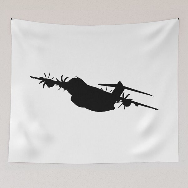 Item preview, Airbus A400M europe transport military aircraft, A 400M german air force . Silhouette designed and sold by Marcin Adrian.