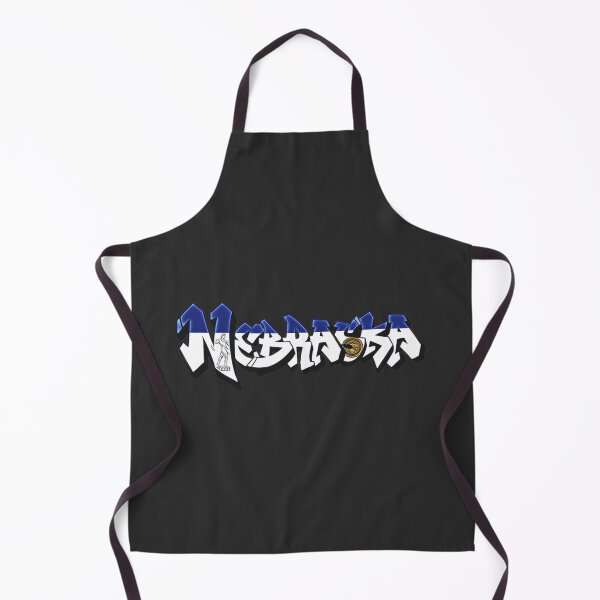 Item preview, Nebraska Flag / License Plate Graffiti (By Graffiti Muscle) designed and sold by Dude  Stuff.