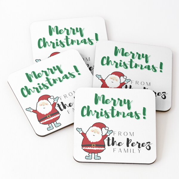 Item preview, Merry Christmas From The Perez Family designed and sold by blacklittlemoon.