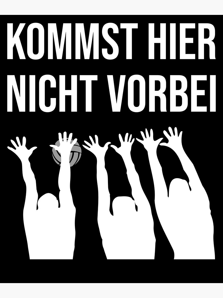 "Beach volleyball player gift beach volleyball" Poster by desislogn