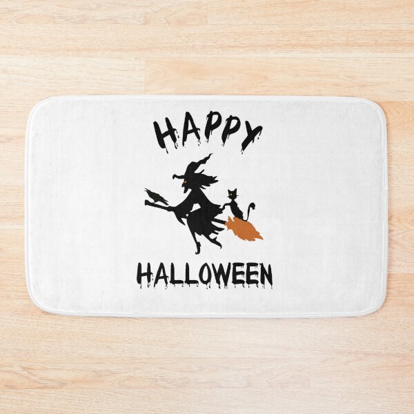 Item preview, Halloween is calling, witch, cat and raven on their way. designed and sold by Bodino.
