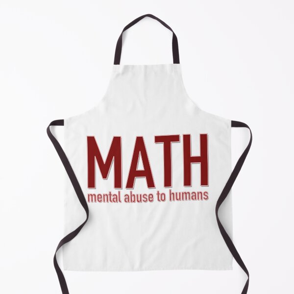Item preview, MATH - mental abuse to humans designed and sold by bubbliciousart.