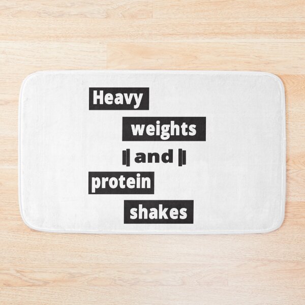 Item preview, Heavy weights and protein shakes,women fitness designed and sold by alikassi.