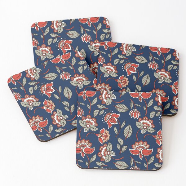 Item preview, floral folk art designed and sold by virilamissa.