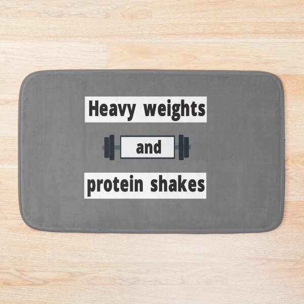 Item preview, Heavy weights and protein shakes,women fitness designed and sold by alikassi.