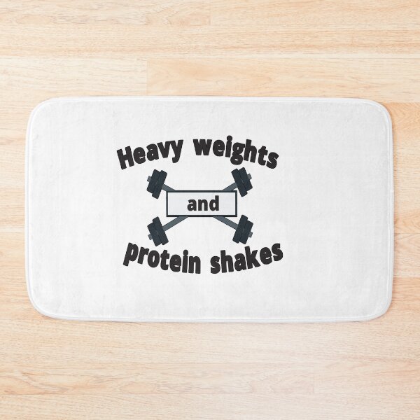 Item preview, Heavy weights and protein shakes,women fitness designed and sold by alikassi.