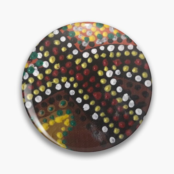 Item preview, Aboriginal dot art - wondering foot designed and sold by Melchime.