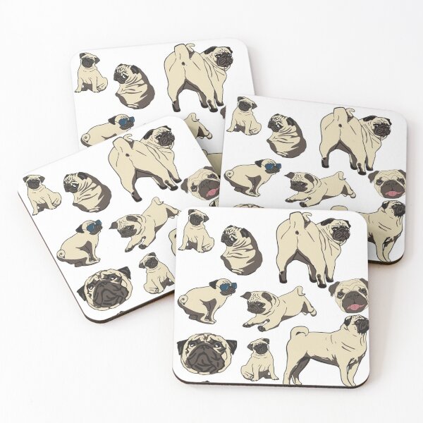 Item preview, Pug Dog Art Pugs puppy funny cute sezy dogs designed and sold by Coolstuff4you71.