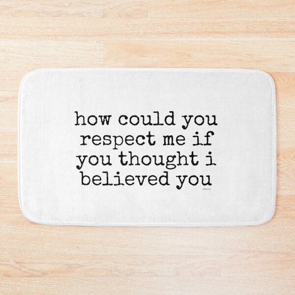 Item preview, how could you respect me if you thought i believed you black spel text dizkorce designed and sold by Dizkorce.