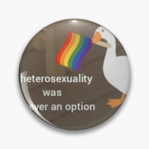 Item preview, heterosexuality was never an option  designed and sold by mushroomz1.
