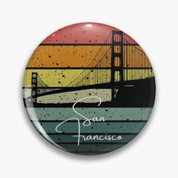 Item preview, Vintage Golden Gate Bridge San Francisco California Gift  Birthday designed and sold by GBDesigner.