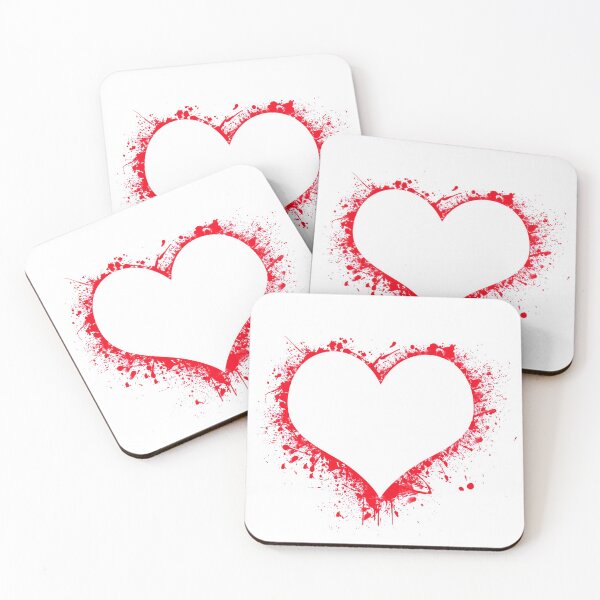 Item preview, Stained red heart designed and sold by Yzertaa.