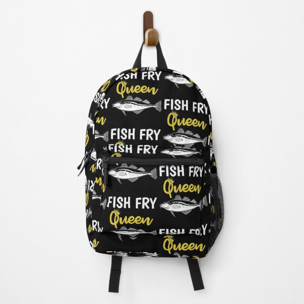 Item preview, Funny Fish Fry Queen print designed and sold by jakehughes2015.