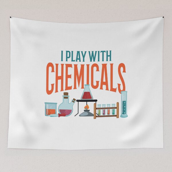 Item preview, I Play With Chemicals Science Lab Chemistry Teacher  designed and sold by The Junto Shop.