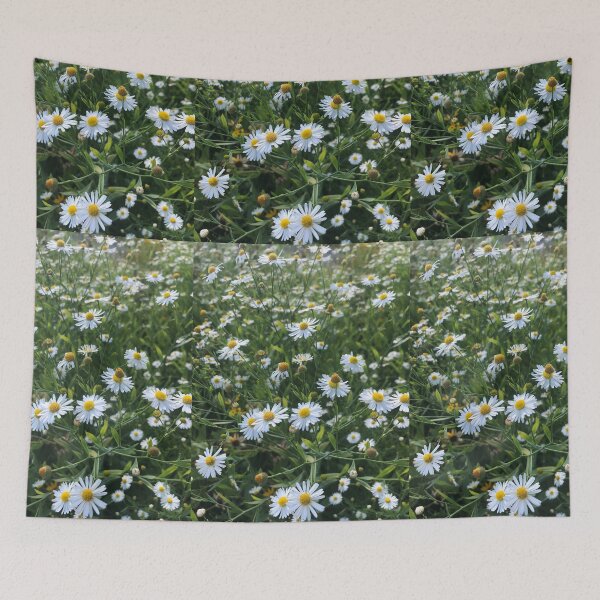 Item preview, Daisy Flowers Yellow White designed and sold by Kaushal Pal.