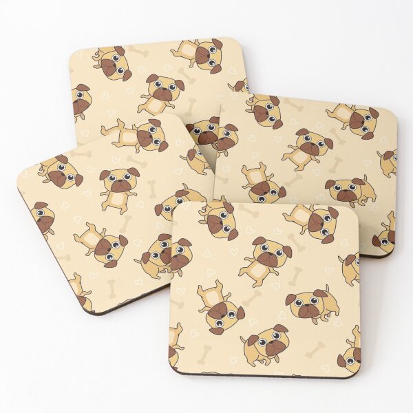 Item preview, Pug Dog Art Pugs puppy funny cute dogs designed and sold by Coolstuff4you71.