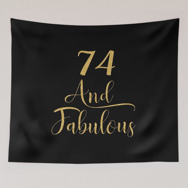 Item preview, Women 74 Years Old And Fabulous 74th Birthday Party product designed and sold by Grabitees.