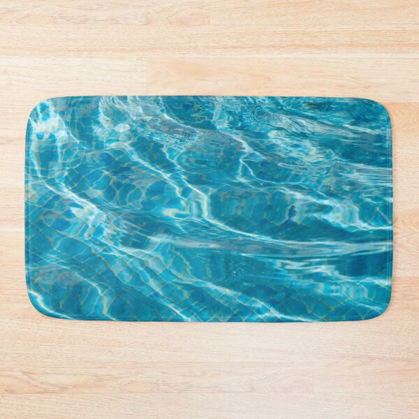 Item preview, Tessellated Patterns and Layers - Sunlit Turquoise Blue Fabstract designed and sold by Georgia Mizuleva.