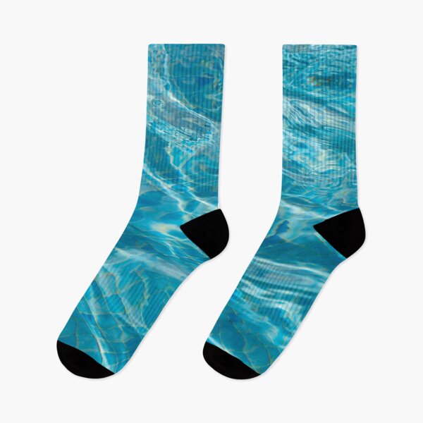 Item preview, Tessellated Patterns and Layers - Sunlit Turquoise Blue Fabstract designed and sold by Georgia Mizuleva.