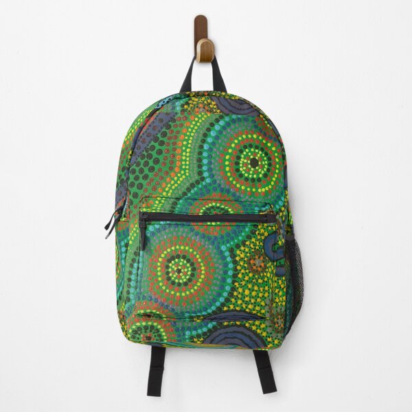 Item preview, Aboriginal art - greens designed and sold by Melchime.