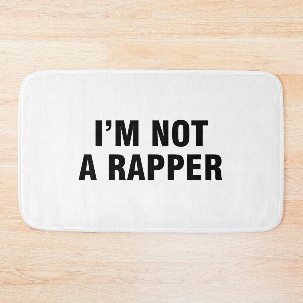Item preview, I'm not a rapper designed and sold by allthetees.