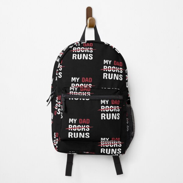 Item preview, My Dad Runs Funny Marathon Running Spectator print designed and sold by jakehughes2015.