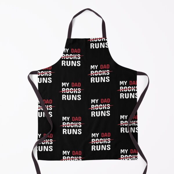 Item preview, My Dad Runs Funny Marathon Running Spectator print designed and sold by jakehughes2015.