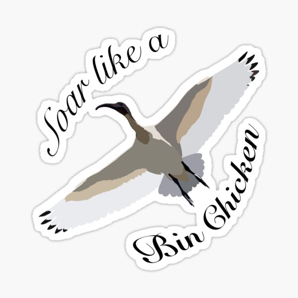 Item preview, Soar like a Bin Chicken Ibis  designed and sold by KebAbi.