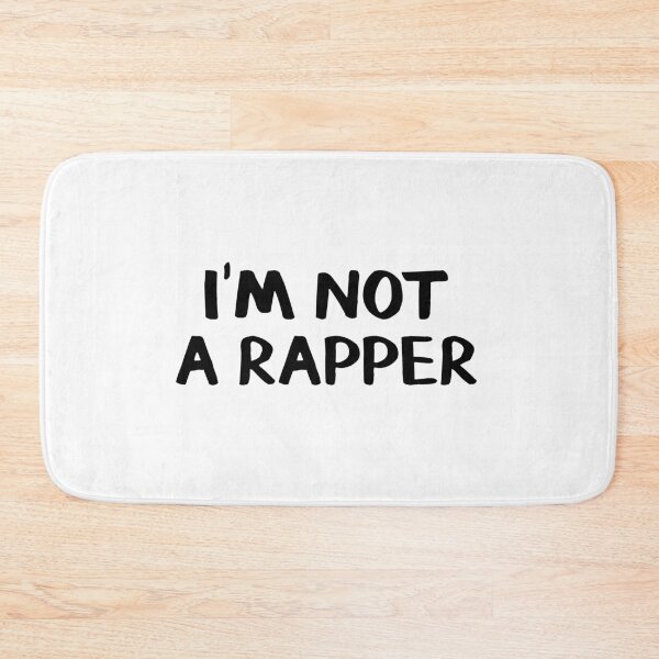 Item preview, I'm not a rapper designed and sold by allthetees.