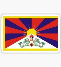 Tibet Flag Sticker