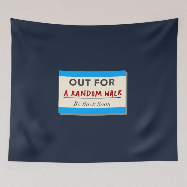 Item preview, Out for a random walk, be back soon designed and sold by qicheng9481.