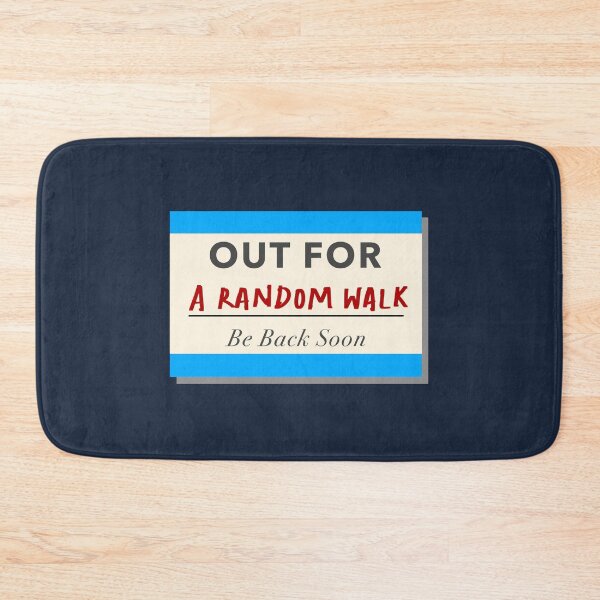 Item preview, Out for a random walk, be back soon designed and sold by qicheng9481.
